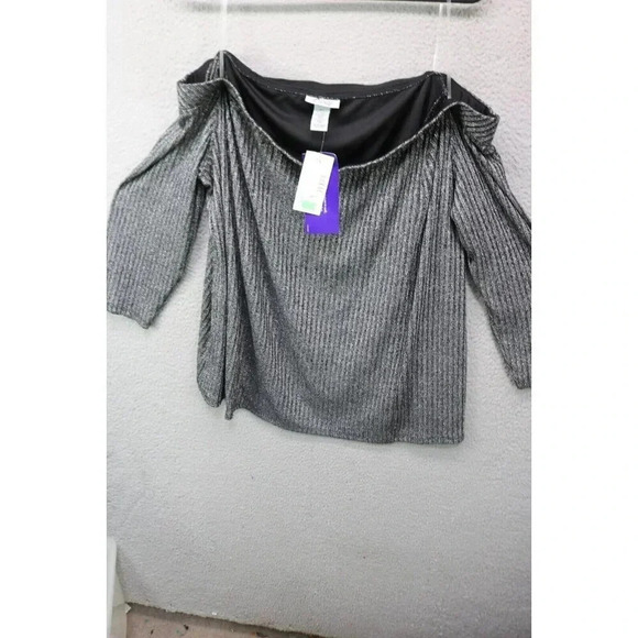 Catherine's Curvy Collection-Off the Shoulders Top-Size 3X-New w/Tags - Picture 1 of 7